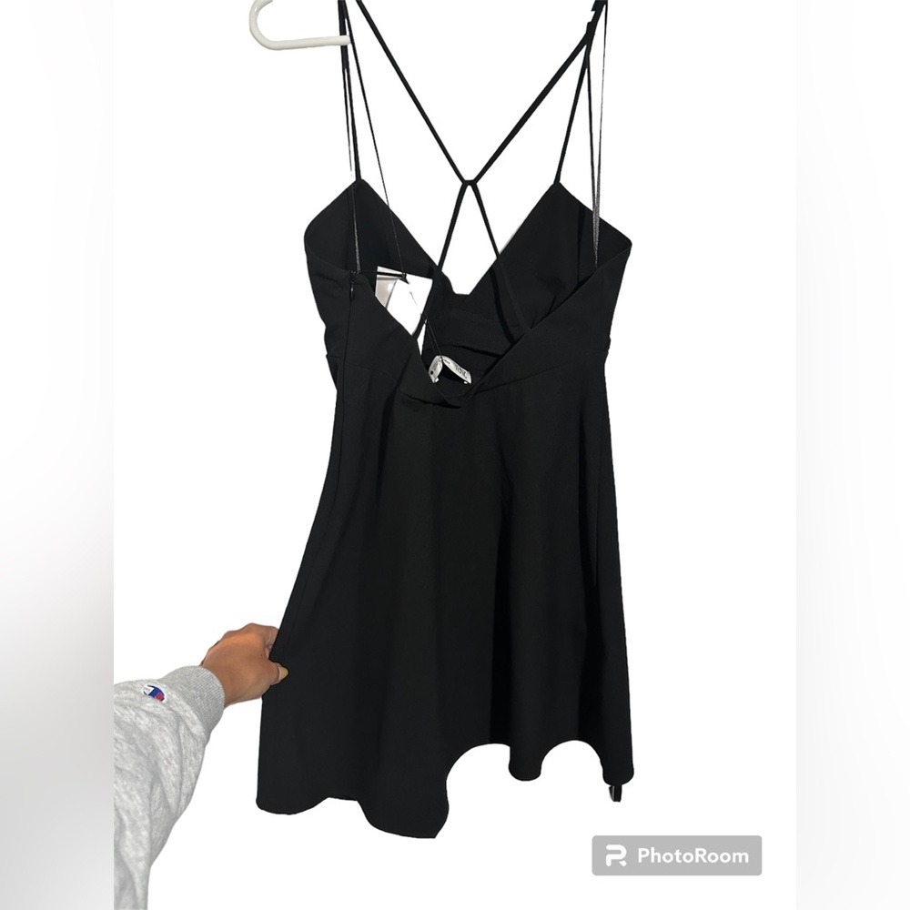 Zara black dress